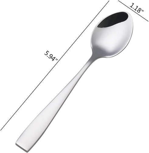 Asking 12-Piece Stainless Steel Teaspoon...