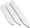 Dan Smith C.C.AF.J.002 Plastic Collar Stays Shirt Collar Inserts 300 pcs 3 Sizes...