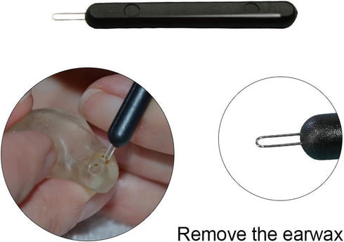 (2 in Pack) Hearing aid Wax Removal Tool Wax Loop...