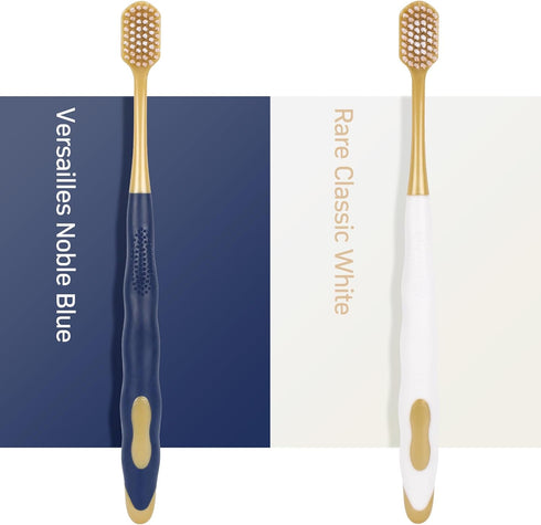 Adult Wide Head Soft Hair Toothbrush, Manual Toothbrush, Excellent Cleaning Effect for Large Head, Ultra Soft Brush Thread Can Effectively Clean S...