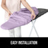 The Original GORILLA GRIP Ironing Board Cover and Pad, Silicone Coating, Thick Scorch Resistant Padding, Heavy Duty Iron Covers Standard Boards, H...