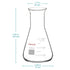 stonylab Glass Wide Mouth Erlenmeyer Flask, 150 ml Borosilicate Glass Erlenmeyer Flask with Heavy Duty Rim, 1 Pack...