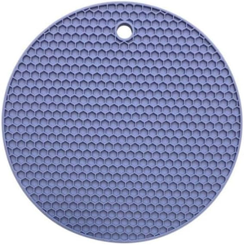 Trivets for Hot Dishes (RED) - Hot Pads for Kitchen, Silicone Pot Holders for Hot Pots and Pans, Silicone Mats for Kitchen Countertops, Table, Fle...
