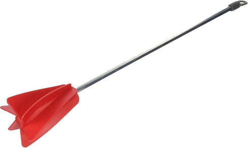 Edward Tools 5 Gallon Paint Mixer Drill Attachment - Quick Mix No Splash - Heavy Duty Plastic Mixer Head with Metal Hex Shaft for Standard 3/8” Dr...