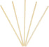 Worown 60 Pcs 15.7 Inch Strong Natural Bamboo Sticks, Wood Craft Sticks, Extra Long Sticks, 9.5 mm Width Wood Strips for Craft Projects...