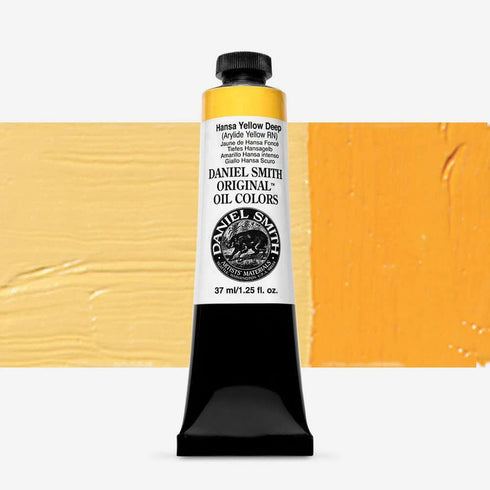DANIEL SMITH Original Oil Color Paint, 37ml Tube, Hansa Yellow Deep, 284300031...