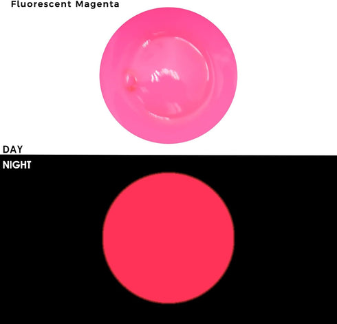 Artecho Glow in the Dark Paint, Neon Magenta 59ml,2oz Bottle, Fluorescent Acrylic Paint for Decoration, Art Painting, Outdoor and Indoor Art Craft...