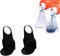 2 Pack Laundry Liquid Detergent Drip Catcher/Cup Holder, Fits Most Economic Sized Bottles, No More Leaks or Mess(black)...