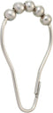 Moen SR2100BN Shower Curtain Rolling Rings, Pack of 12, Brushed Nickel...