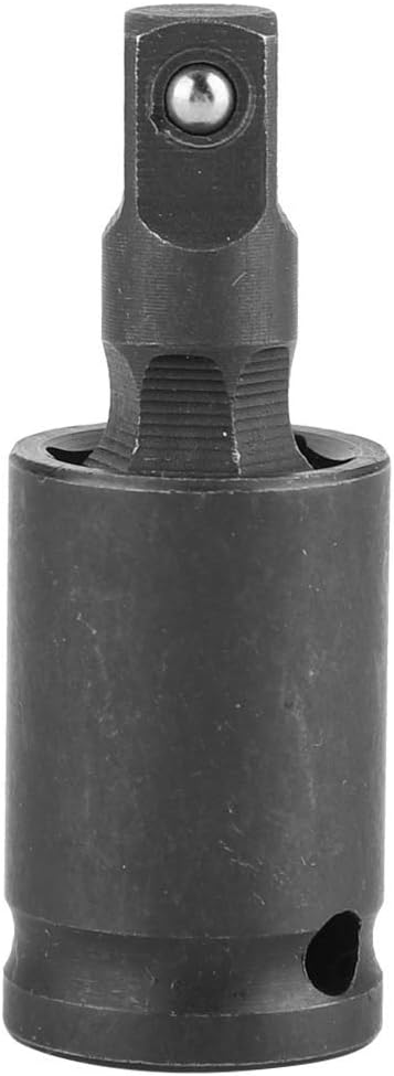 ViaGasaFamido Male Universal Joint Socket 360 ° Swivel Adapter Drive Steel Pneumatic Pneumatic Wrench Universal Joint(1/4)...