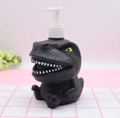 Dinosaur Panda Frog Cute Cartoon Animal Hand Soap Pump Lotion, Hand Soap, Shampoo, Shower Gel Dispenser, Suitable for Bathrooms, Kitchen Counterto...