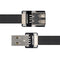 Xiwai 2.0M USB 2.0 Type-A Male to Female Extension Data Flat Slim FPC Cable for FPV & Disk & Scanner & Printer...