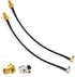 Superbat SMA to TS9 Cable Pigtail SMA Female to TS9 90 Degree External Antenna Adapter Cable for MiFi Router USB Modem & MiFi Hotspot Dongle (6" R...