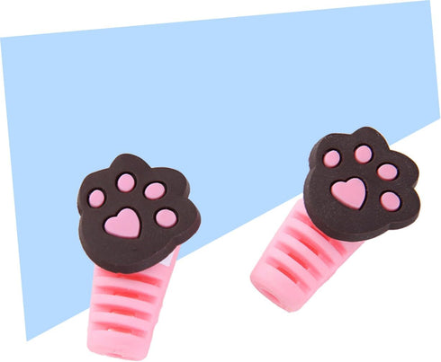 OSALADI 10 Pcs S Charger Cable Protector Cute Charger Cover Protector Mobile Cord Protector for Phone Charger Cable Ends Savers Bank Cable Saver M...