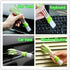 3PCS Cleaning Brush Window Blind Duster Car Air Vent Cleaner Automotive Air Conditioner Brush, Dust Collector Cleaning Cloth Tool for Keyboard Win...