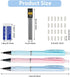 AUAUY 3 PCS Pastel Mechanical Pencil Set, 0.7 mm Cute Candy Colors Mechanical Pencil with 6 Tubes HB Lead Refills, 3 PCS Erasers and 24 PCS Eraser...