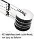 5 Wheel Pastry Cutter, Stainless Pizza Slicer, Expandable Pizza Slicer Multi-Round Pastry Knife Baking Cutter Roller Cookie Dough Cutter Divider...