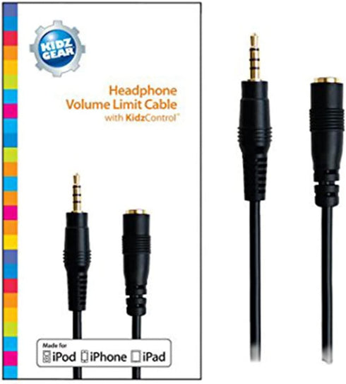 Volume Limit Cable - Limit The Volume of Kids Headphones...