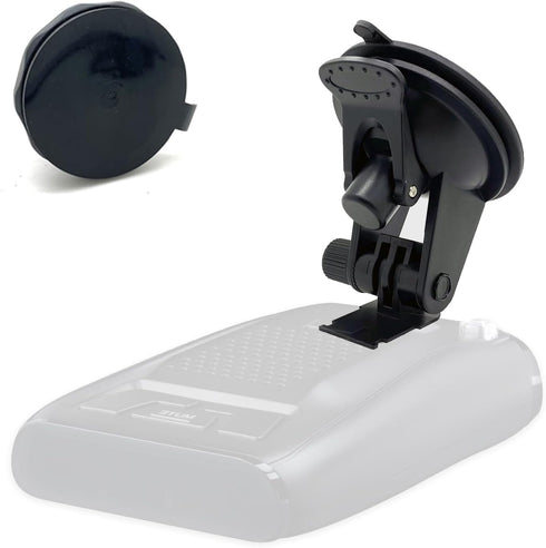 Enhanced Strong Windshield Suction Cup Mount for Escort MAX MAX2 2 or version 1 Max360 Radar Detector w/Slide in Metal Plate Connection (Not compa...