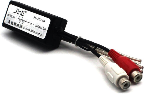 MOTONG Speaker to Female RCA High to Low Line Output Converter for Car/Home Audio...