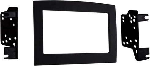 Metra Electronics 95-6528B Double Din Dash Kit for 2006-2010 Dodge Ram (Black)...