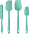 High Heat Resistant Silicone Spatulas: U-Taste 480ºF Hot Proof Food Grade Flexible Silicon Baking Scraper, Food Grade Rubber Kitchen Cooking Mixin...