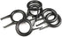 lasenersm 6 Pieces Mechanical Keyboard Keycap Puller Key Puller Key Cap Remover Keyboard Fixing Tool for Mechanical Keyboard, Black...
