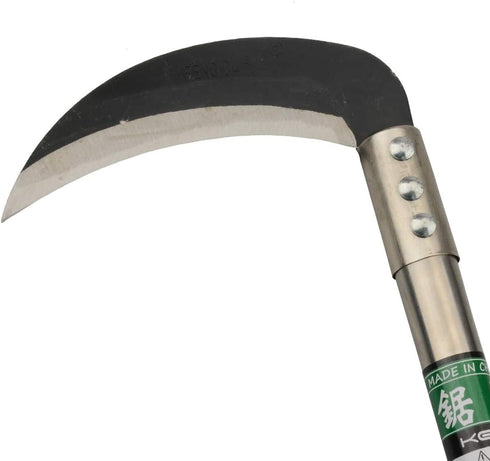 Zelin Grass Sickle,Clearing Sickle,Manganese Steel Blade/Stainless Steel Handle Hand held Sickle Tool,Professional Clearing Vines and Weeds Tools...