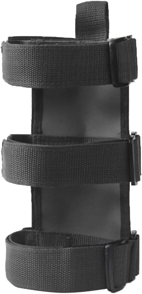 BetterJonny Black Adjustable Strap Fire Extinguisher 3 lb Fire Extinguisher Holder for Car SUV Truck UTV and Home Use...