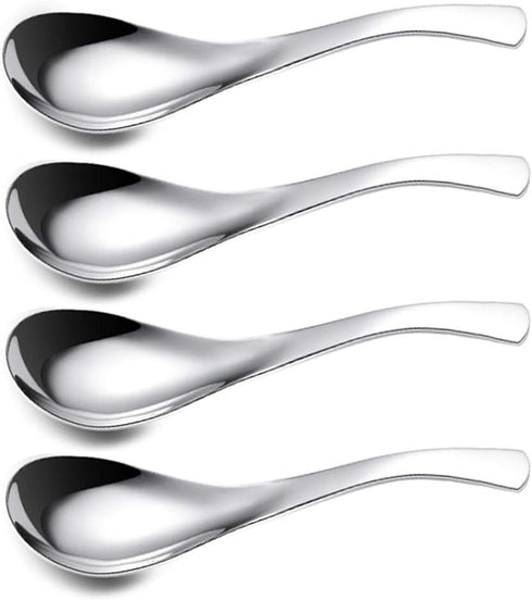 Stainless Steel Spoon, Soup Spoon, Coffee Spoon, Desert Spoon, etc. Light Weight and Small Size Especially Suitable for Toddlers, Children, Espres...