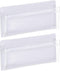 PATIKIL Magnetic Pen Holder for Refrigerator, 2 Pack 125x60mm Dry Erase Marker Pencil Holder Cup Organizer for Fridge Whiteboard Locker, White......