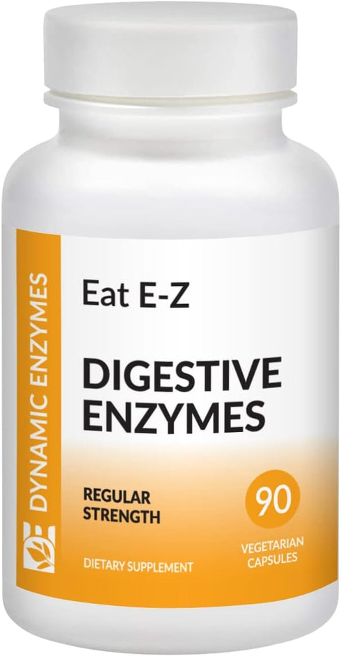 Eat E-Z Digestive Enzymes (90 Count) for Gut Health; Anti-Bloating; Digestive Enzyme for Immune Support...