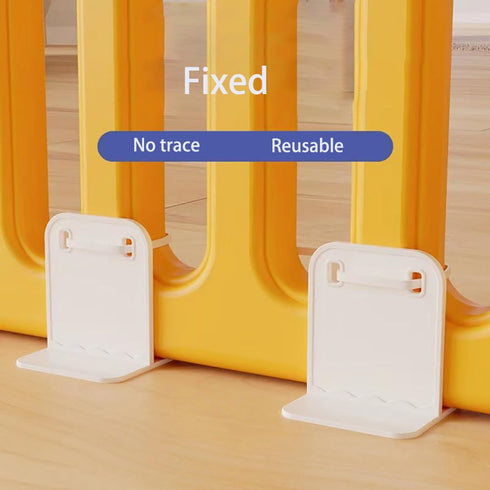 4pcs Playpen Stabilizer, Anti Slip Playpen Stabilizer, Adhesive Playpen Fixing Clip, Playpen Stand Support...