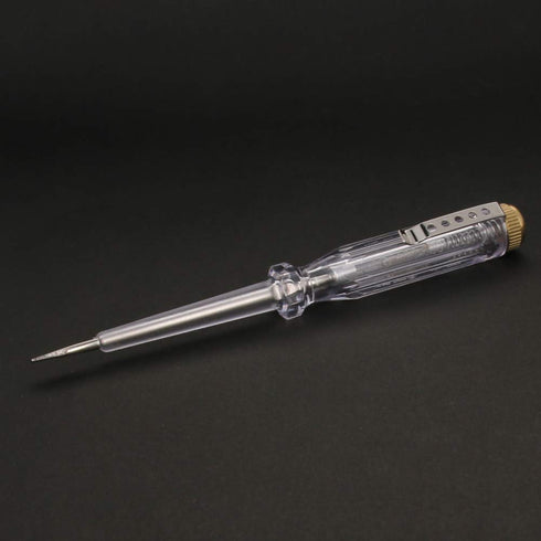 Fielect 3pcs Tester Screwdriver, Voltage Tester Light Circuit Tester Electric Test Pen Screwdriver AC100-500V Clear...