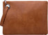 Unique Vegan Women Clutch Bag PU Leather Envelope Clutch Bag Handbag Wristlets for Beach Holiday...