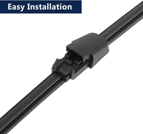 X AUTOHAUX Rear Windshield Wiper Blade Arm Set 335mm 13 Inch for Volkswagen Tiguan 2007 2008 2009 2010 2011 2012 2013 2014 2015 2016 2017...