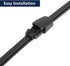 X AUTOHAUX Rear Windshield Wiper Blade Arm Set 335mm 13 Inch for Volkswagen Tiguan 2007 2008 2009 2010 2011 2012 2013 2014 2015 2016 2017...
