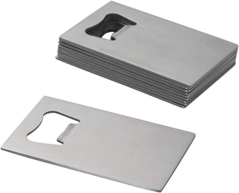 Ramddy Stainless Steel Credit Card Size Beer Bottle Opener 10 Pcs....