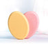 Oval Puff 2 Packs Skin Tone and Pink Make-up Egg Air Cushion Puff Beauty Egg Foundation Sponge Professional Makeup Sponge Wet and Dry...