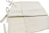 Linen Baby Bedside Hanging Storage Bag,2 Pockets Organizer for Baby Cribs and Toys (Burlywood)...