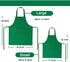 Kids Apron and Chef Hat Set, Children's Adjustable Bib Apron with 2 Pockets. Cute Boys Girls Kitchen Apron for Cooking, Baking, Painting, Training...