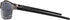 Ironman Stride Rectangle Sport Sunglasses for Men, Matte Gunmetal/Black, 61mm...