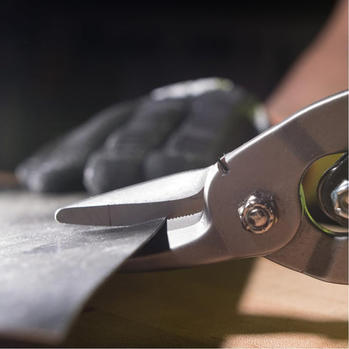 Klein Tools 1202S Metal Shears, Aviation Snips, Straight Cut...