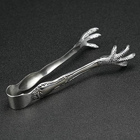 Bar Ice Hockey Special Eagle Claw Shape Ice Tongs Serving Tongs....