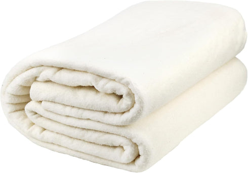 PLANTIONAL Grinding Natural Cotton Quilt Batting: 47-Inch x 59-Inch Light Weight Purely Natural All Season Quilt Batting for Quilts, Craft and Wea...