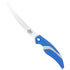 CUDA 6" Curved Boning 18833 Titanium Bonded Corrosion Resistant Stainless Steel Blade Fish Knife with Precision Ground Edge & Non-Slip Grip For Fr...
