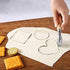 Pastry Wheel Cutter - Pasta Cutter Wheel - Ravioli Crimper Cutter Wheel for Home and Kitchen Use, 1.3inch...