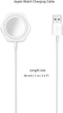 Short Watch Charger Compatible with Apple Watch Charger, USB A Cord Wireless Charging Compatible for iWatch 9/8/7/6/SE/5/4/3/2 (3.3ft/40inch/100cm...
