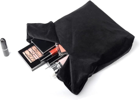 Black Clutch Purses for Women?Velvet Knot Evening Bag Wristlet Purse for Wedding Prom...