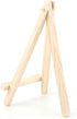 Tosnail 24 Pack 6" Small Art Easel Stand Tabletop Mini Wooden Display Stand Photo Holder Display Stand for Artist, Students, Adults, Kids Painting...